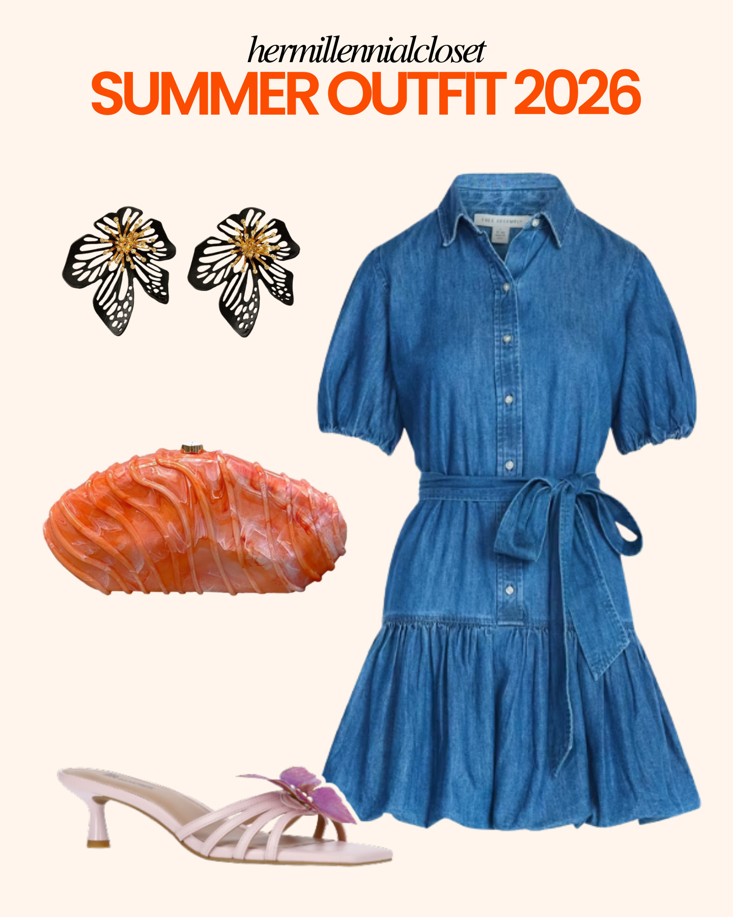 A denim and a kitten heels for the summer? Ain't that a perfect pair, Sis?

#LTKootd #LTKSaleAlert #LTKPlusSize