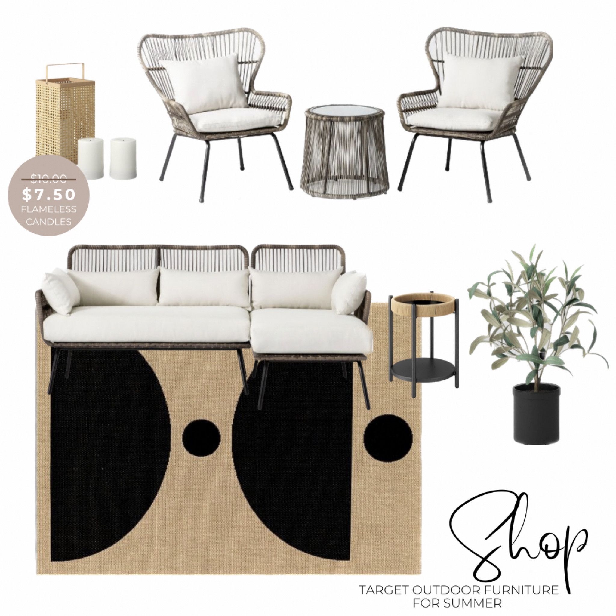 Another cute patio idea from Target in honor of Target Circle week! 🎯 

#LTKsalealert #LTKxNSale #LTKhome