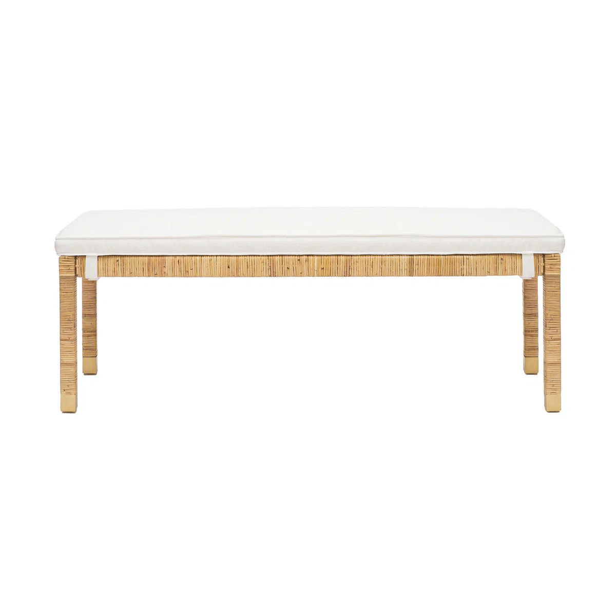 Bloch Woven Rattan Bench | Wayfair North America