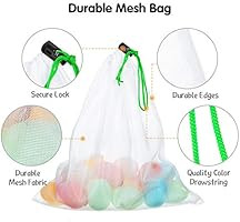 Toy Storage Organization Mesh Bags 20 Pieces Mesh Organizer Bags Washable Reusable Mesh Produce B... | Amazon (US)