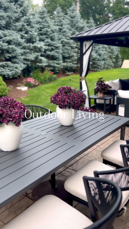 Warmer days are just around the corner. Love our outdoor seating and dining spaces 

Outdoor living. Outdoor dining. Porch decor. Patio decor  

#LTKSeasonal #LTKhome #LTKstyletip