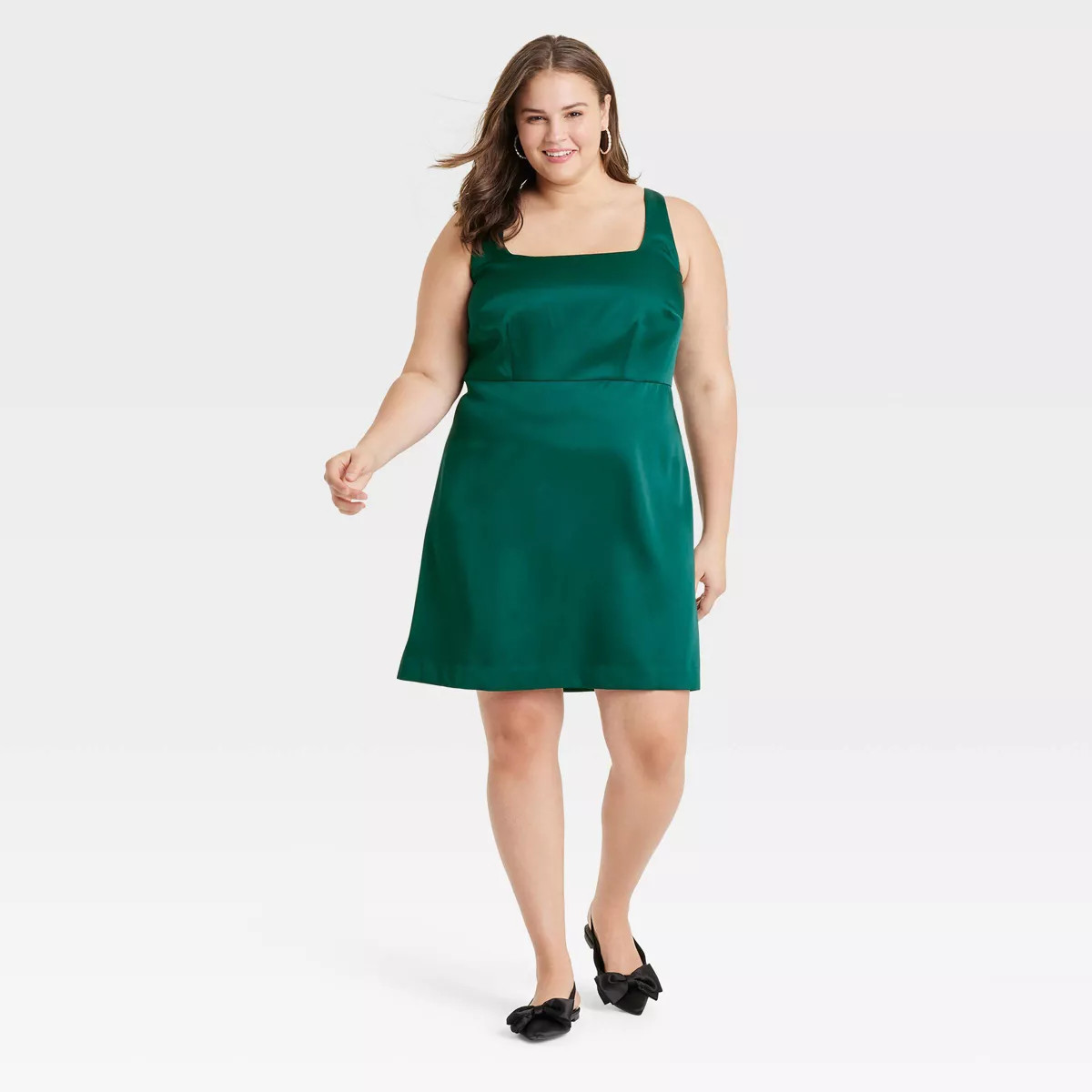 Women's Heavy Satin Mini Dress - A New Day™ | Target