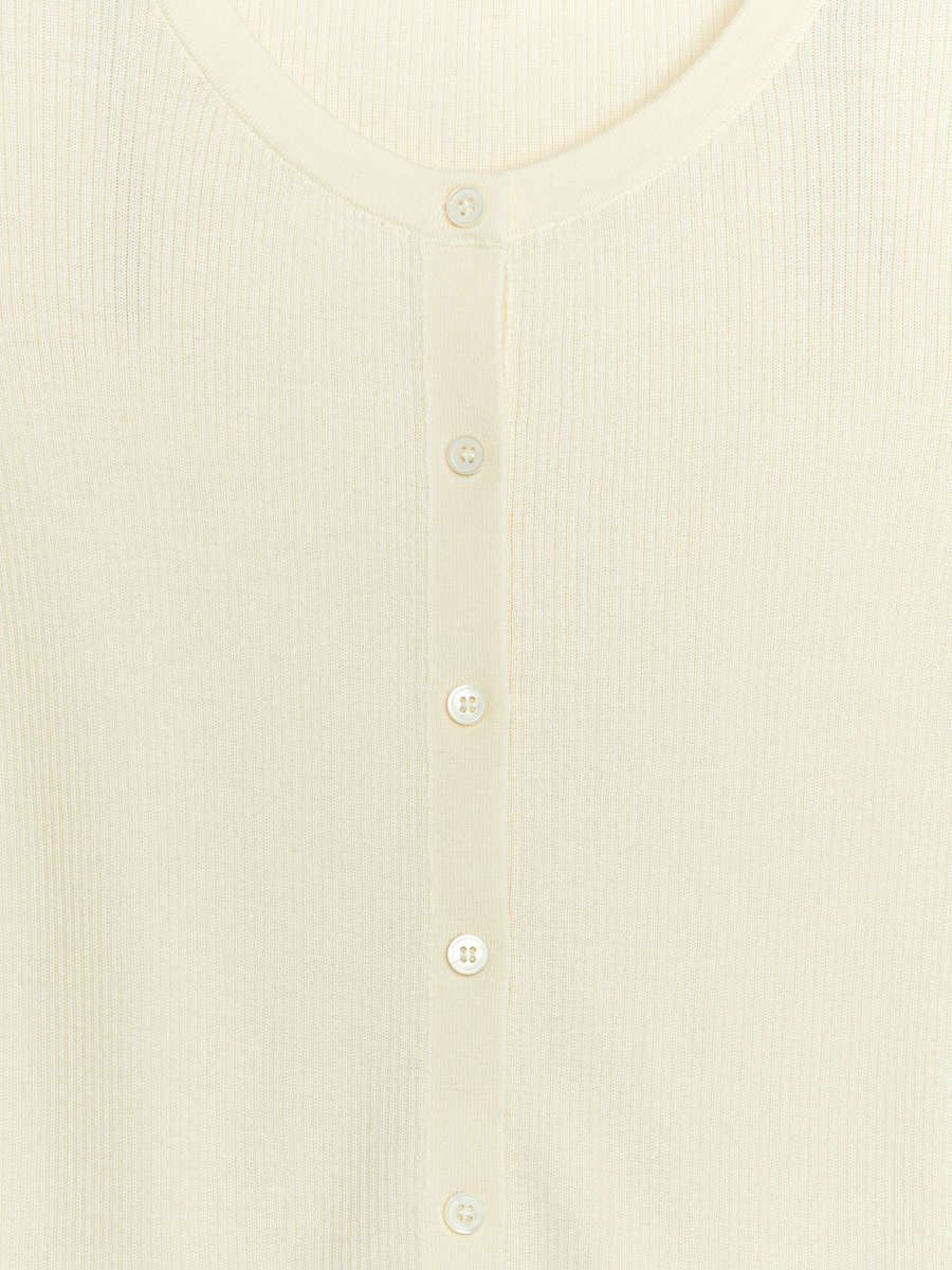 Rib Merino Cardigan | ARKET (US&UK)
