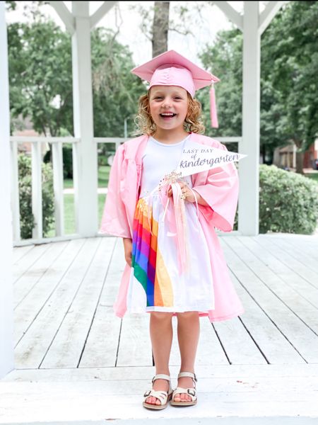 This is your sign to buy a pink graduation cap & gown for your little ones preschool / kindergarten graduation & have a photo shoot 

#graduation #graduate 

#LTKFamily #LTKFindsUnder50 #LTKKids