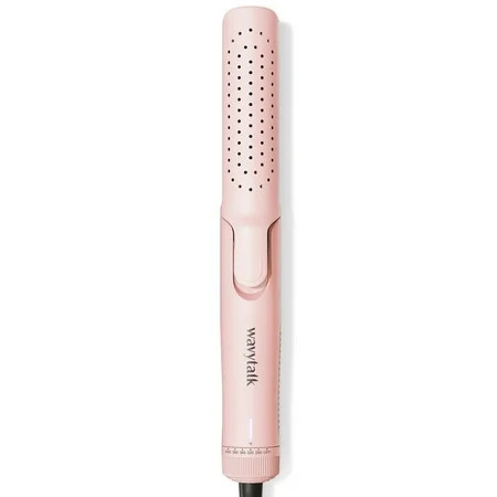 Wavytalk 1.25 inch Airflow Styler Curling Iron Cool Curl 360° Cool Air Lock in Style for Lasting Curls 2 in 1 Hair Straightener and Curler Pink | Walmart (US)