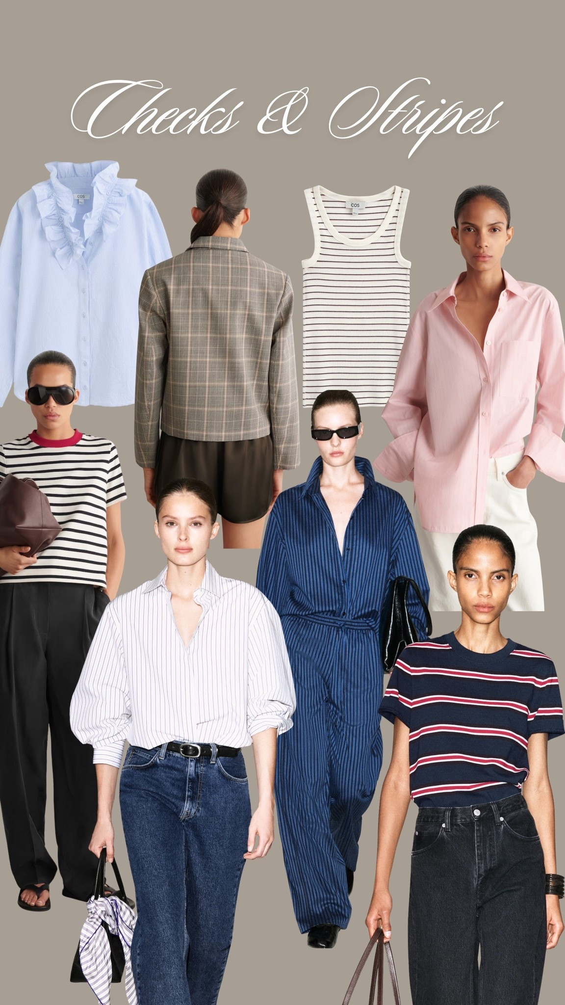 Checks & Stripes from COS 🤍

Workwear, office style, effortless style, summer, early autumn, transitional season, Ad

#LTKuk #LTKworkwear