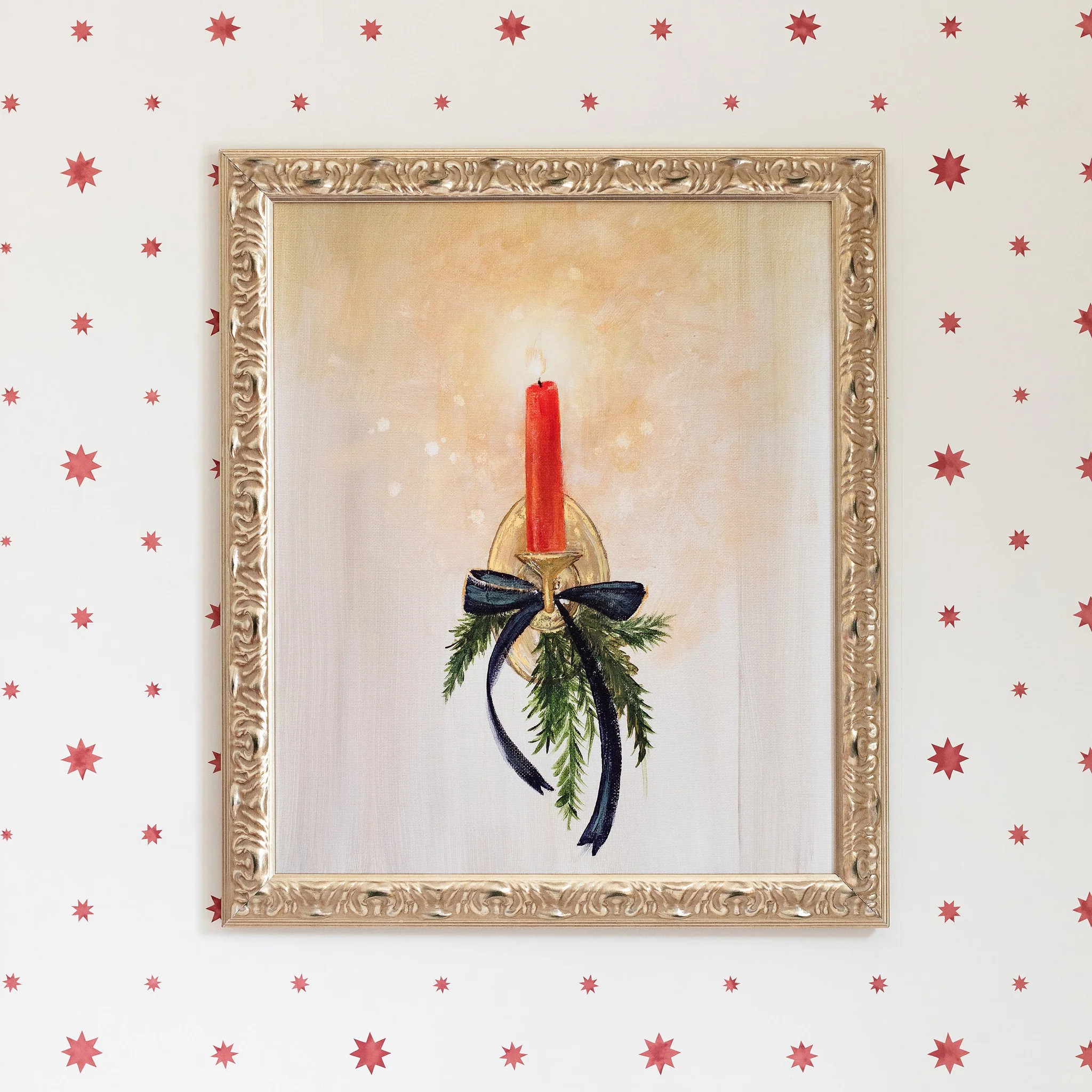 Flicker in the Hallway | Canvas | Lindsay Letters, LLC