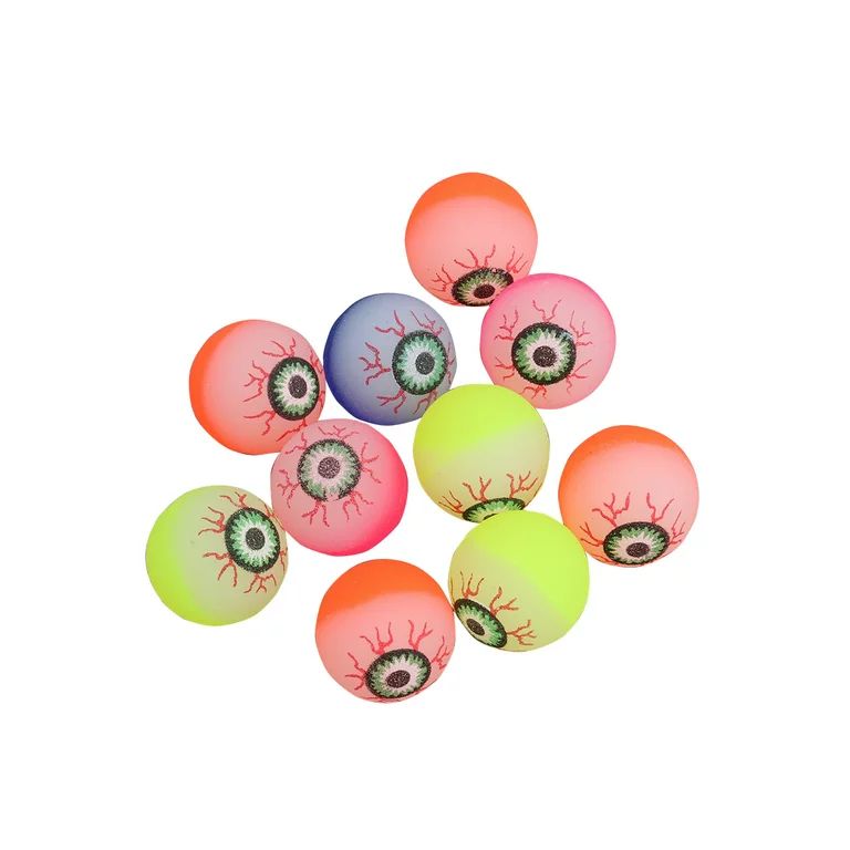 NUOLUX Halloween Bouncy Balls Eyeballs Party Kids Eyeball Favors Eyes Supplies Spooky Eye Fake Po... | Walmart (US)