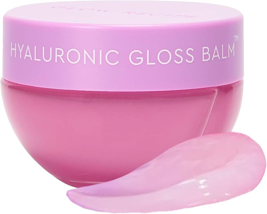 Glow Recipe Hyaluronic Acid Plumping Lip Balm for Women & Men - Clear, Hydrating High-Shine Gloss... | Amazon (US)