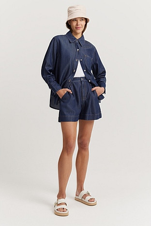 Tuck Detail Short | Country Road