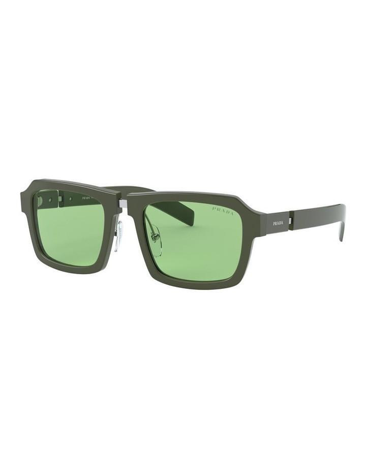 Prada PR 09XS Green Sunglasses Green One Size | Myer