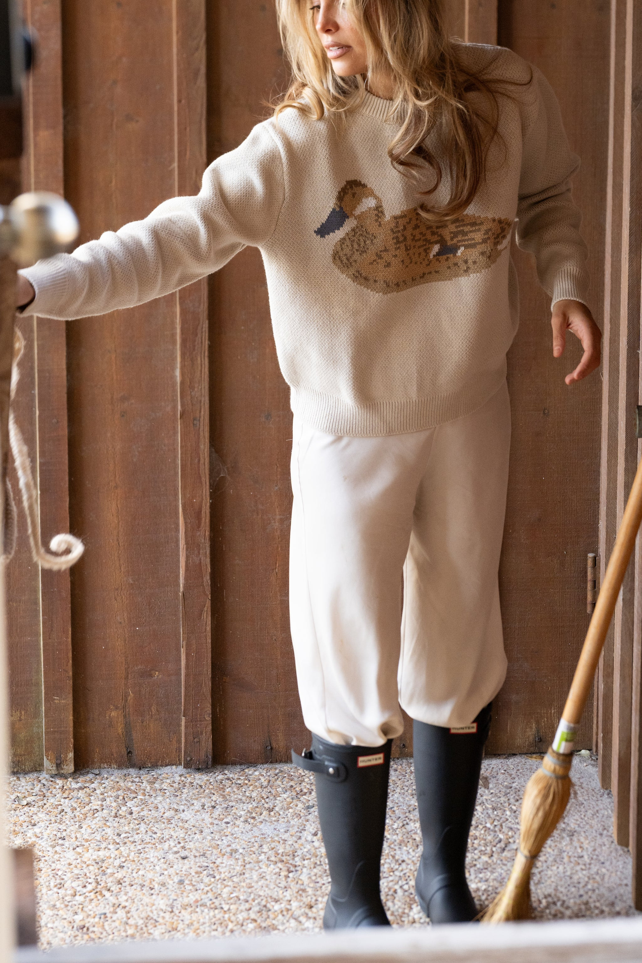 Duck Cotton Knit | Yellow The Label