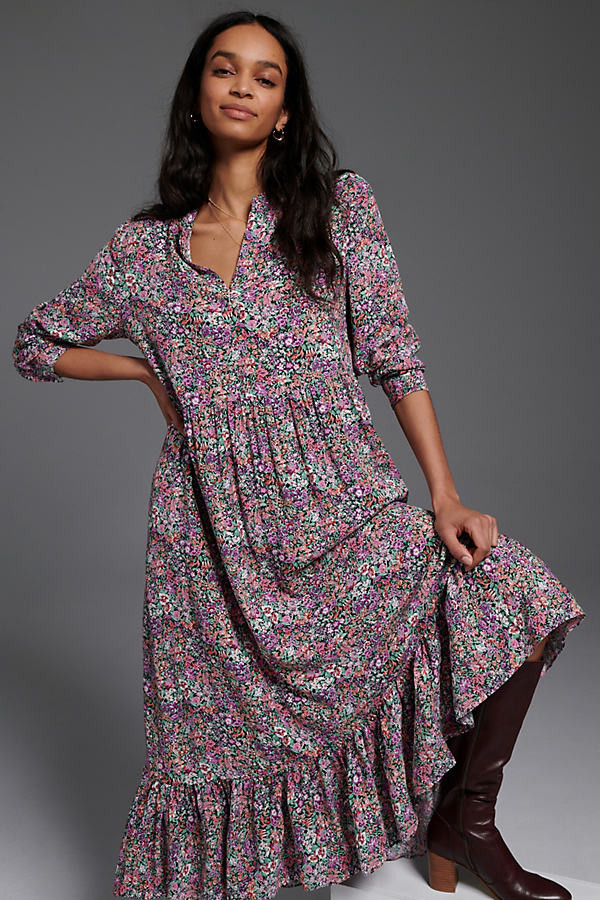Lynda Maxi Dress By Mare Mare in Assorted Size XS P | Anthropologie (US)
