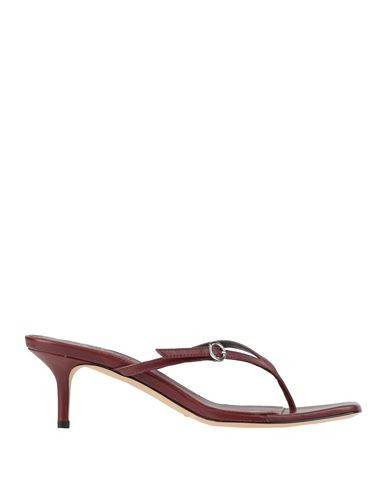 Aeyde Woman Thong sandal Chocolate brown Size 6 Leather | YOOX (US)