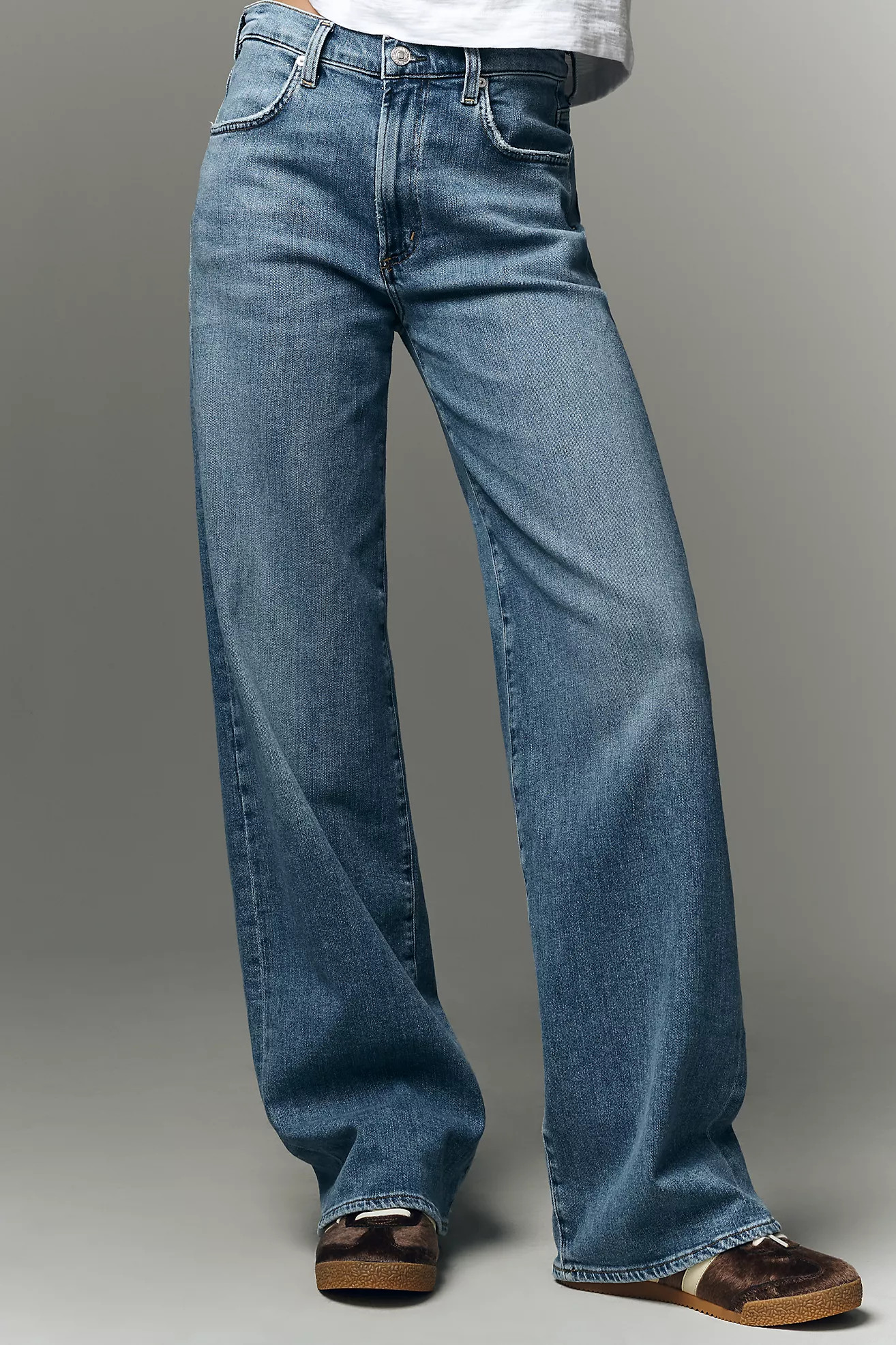 Citizens of Humanity Annina High-Rise Wide-Leg Jeans | Anthropologie (US)