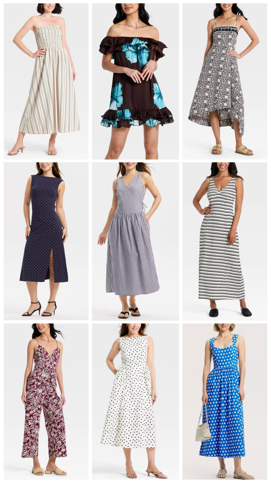 Target new arrival midi dresses

#LTKootd