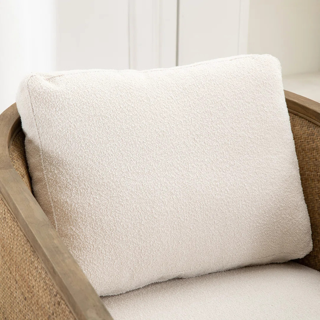 Swivel Barrel Chair,Comfy Round Accent Sofa Chair For Living Room | Wayfair North America