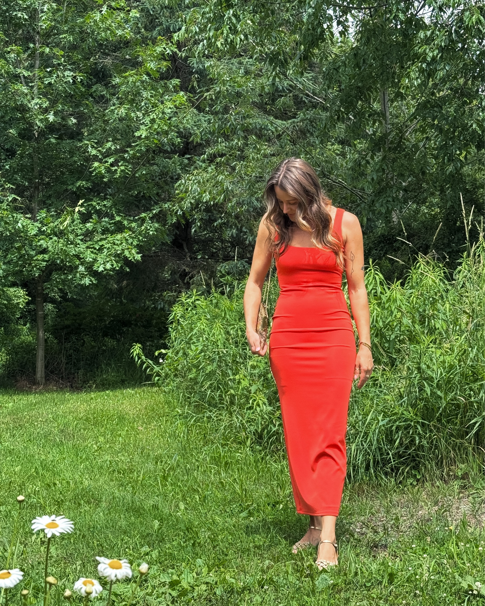 Lady in orange and gold for a summer wedding 🔥

#LTKWedding #LTKU #LTKParties