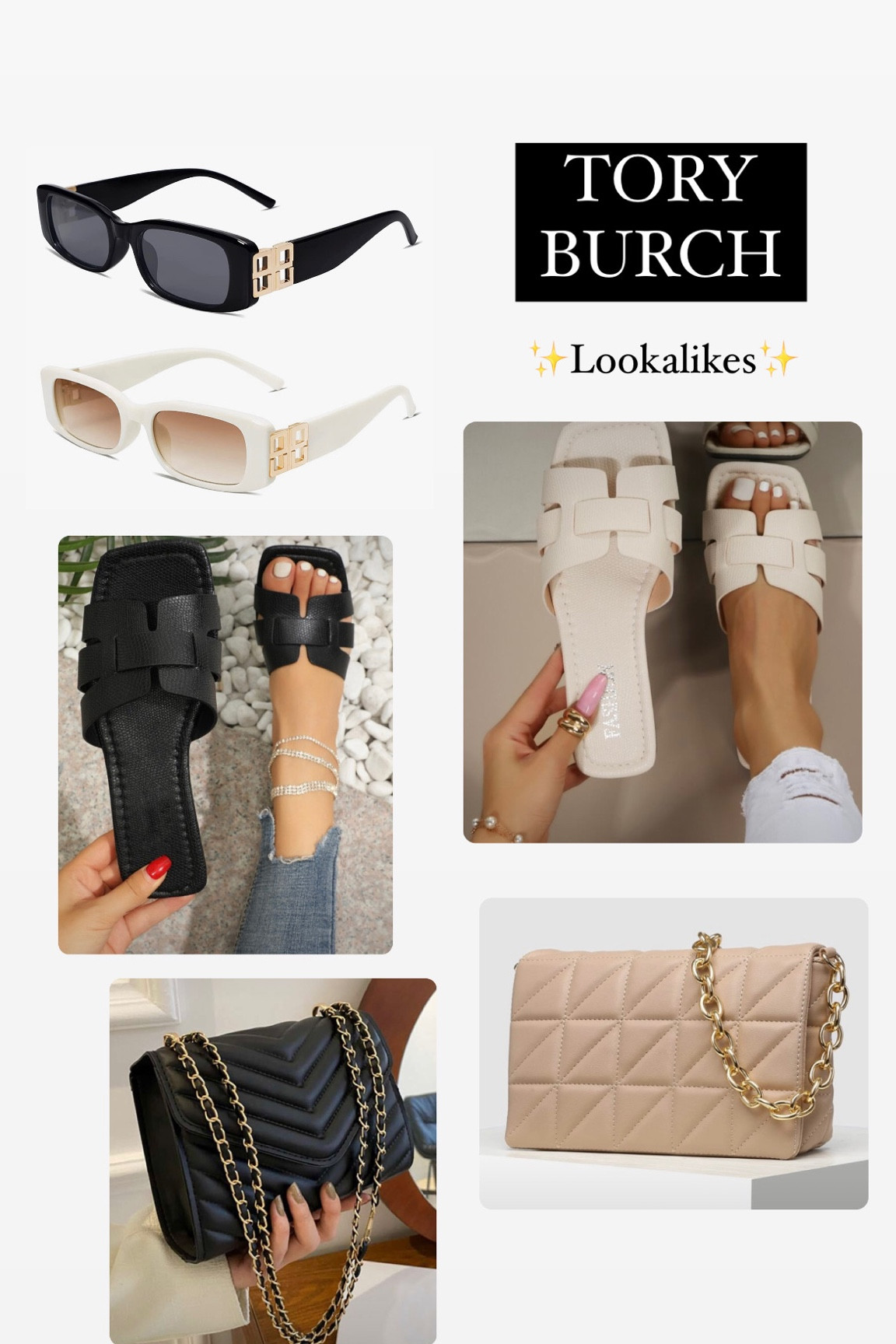 I love the look of Tory Burch items but they can be pricy!! These give you the luxury look for less!🫶🏻

#LTKunder50 #LTKFind #LTKstyletip