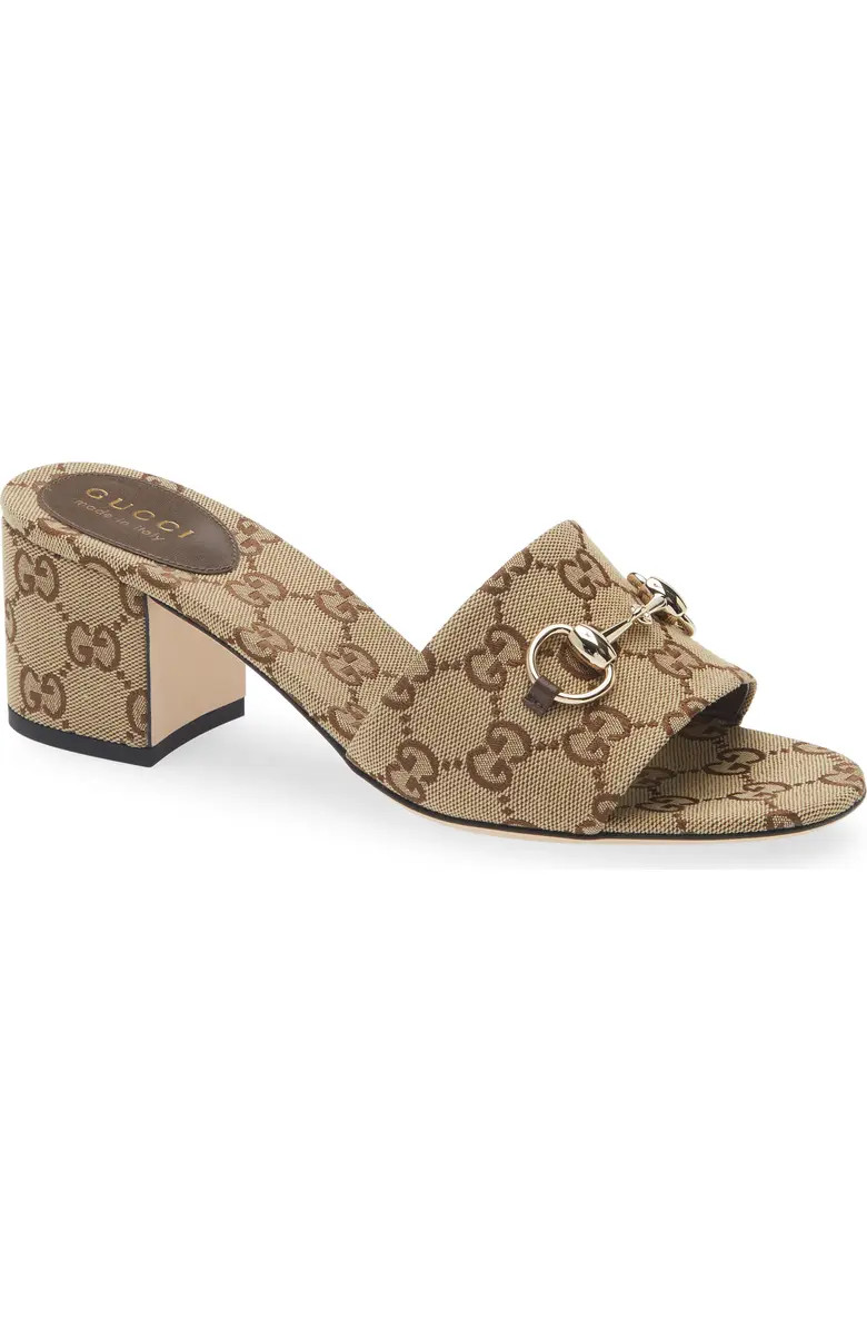 Gucci Siaga Horsebit Slide Sandal (Women) | Nordstrom | Nordstrom