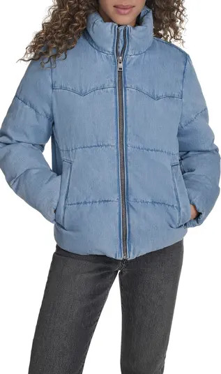 Levi's® Western Denim Puffer Jacket | Nordstrom | Nordstrom