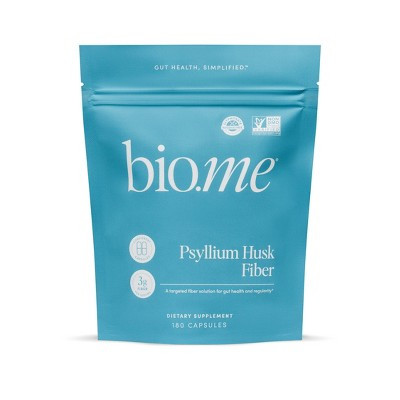 Bio.me Psyllium Husk Fiber Supplement Capsules - 180ct | Target
