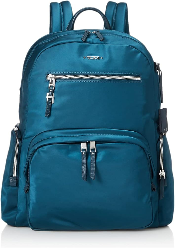 TUMI - Voyageur Carson Laptop Backpack - 15 Inch Computer Bag for Women - Dark Turquoise | Amazon (US)