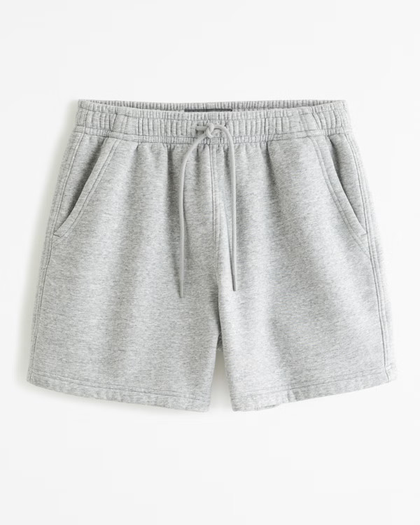 Men's Thrifted Fleece Short | Men's New Arrivals | Abercrombie.com | Abercrombie & Fitch (US)