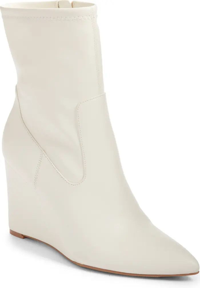Jimmie Pointed Toe Wedge Bootie (Women), Casual Womens Outfit, Wedge Bootie, Wedges Boots, Fall Boot | Nordstrom