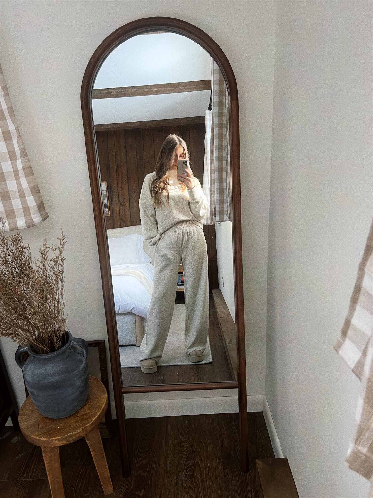 Cutest matching set! I’m wearing a size medium in both but probably should have gotten a size small pant - they’re a little loose on the waist. 

#LTKstyletip #LTKsalealert