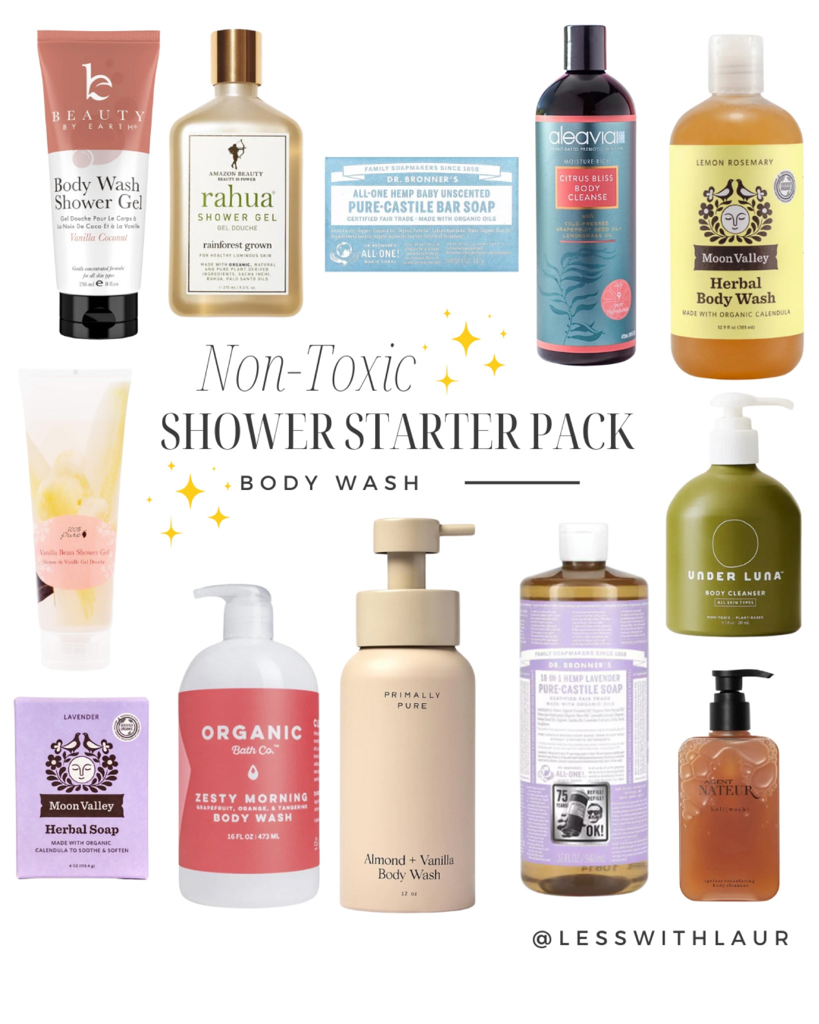 Cleaner body washes 🧼🫧

#LTKFindsUnder50 #LTKHome #LTKBeauty