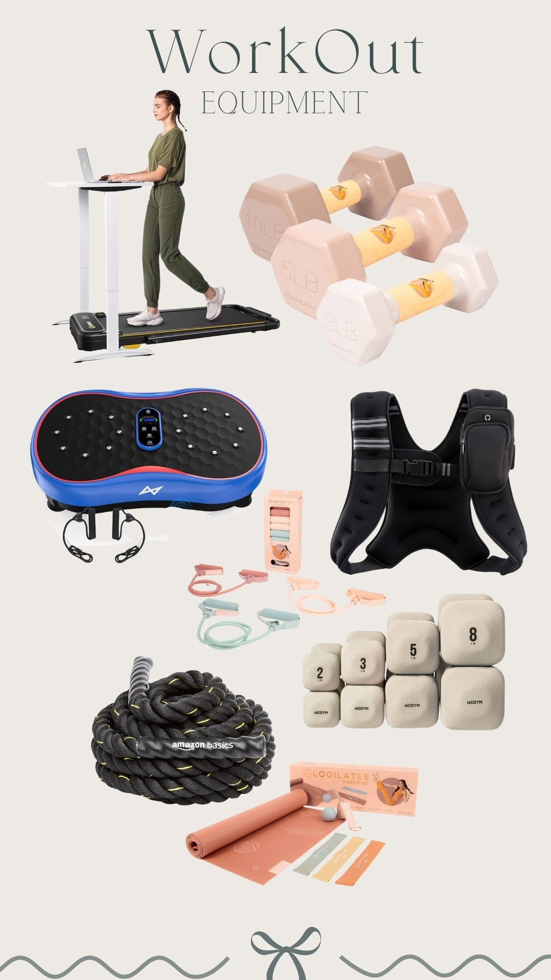 Workout equipment for your home! 