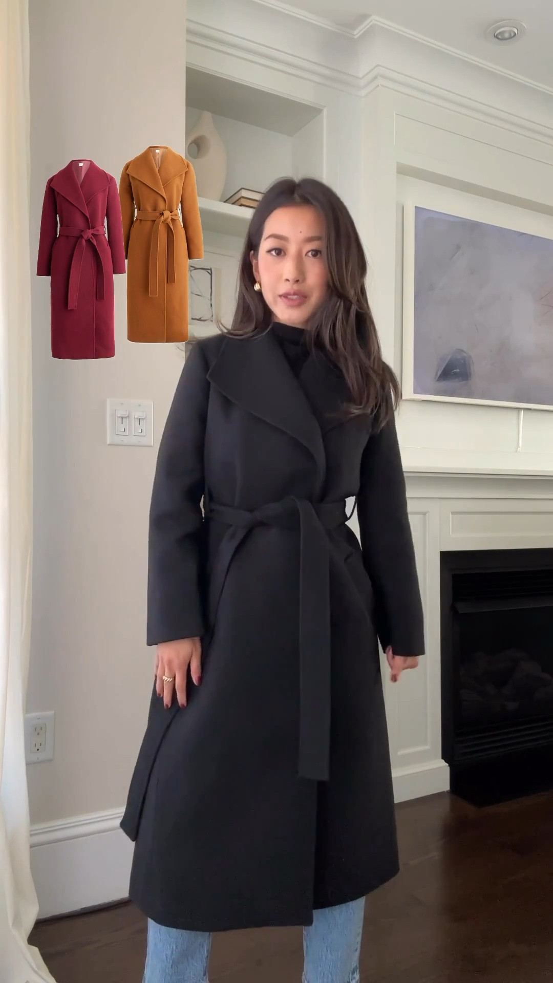 A more budget friendly Petite wool blend wrap coat, back in stock in burgundy

Linked other jcrew factory coats in petite as well

• trying on 00 petite in coat

• levis wedgie jeans 25 x 27. I am between 24 and 25 and own both sizes in this same style 

• Madewell boots 5 very comfy for the heel height 

#LTKGiftGuide #LTKWorkwear #LTKSaleAlert