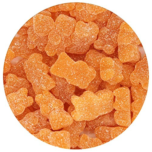 Orange Gummy Bears Sugared, 2.2 Pound Bag, Orange Candy Flavored, The Hampton Popcorn & Candy Company | Amazon (US)