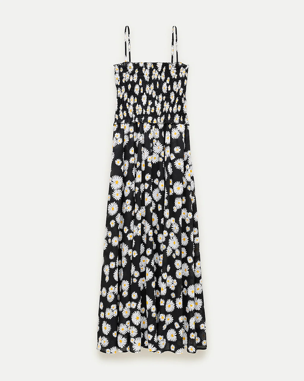 Smocked maxi dress in cotton voile vintage daisy print | J. Crew US