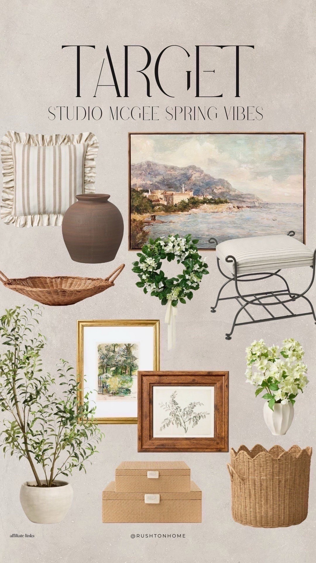Studio McGee at Target always gets spring right. Clean lines, warm neutrals, and organic modern touches that work in a living room, entryway, or styled mantle.



#LTKHome #LTKmomlife #LTKSaleAlert