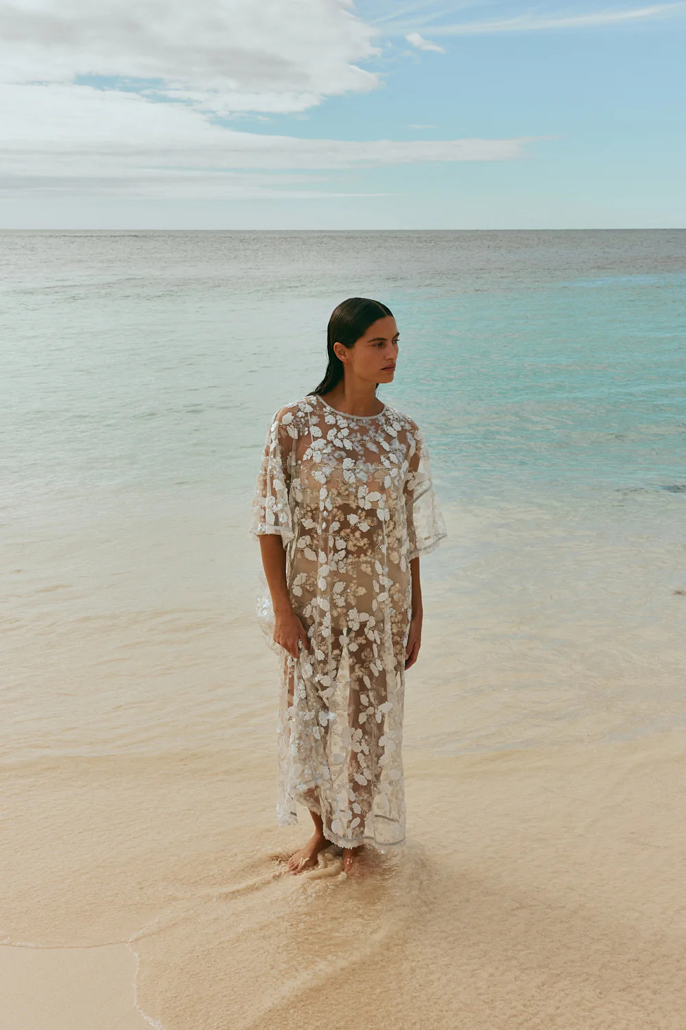 Ivette Sequin Midi Dress Ivy | VRG Grl
