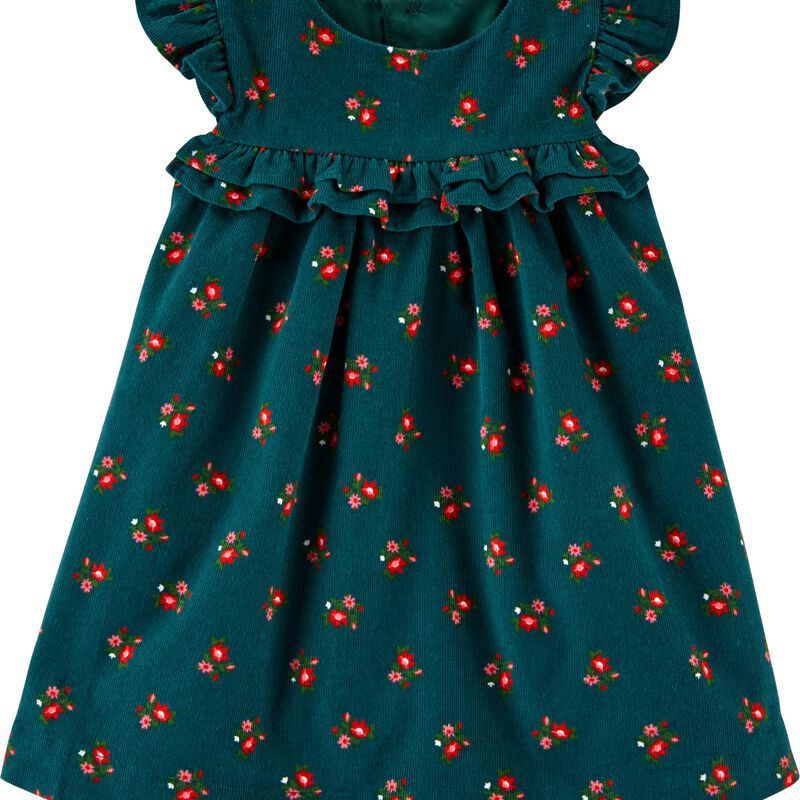 Floral Corduroy Dress | Carter's