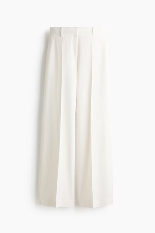 H & M - Wide-Leg Dress Pants - White | H&M (US + CA)