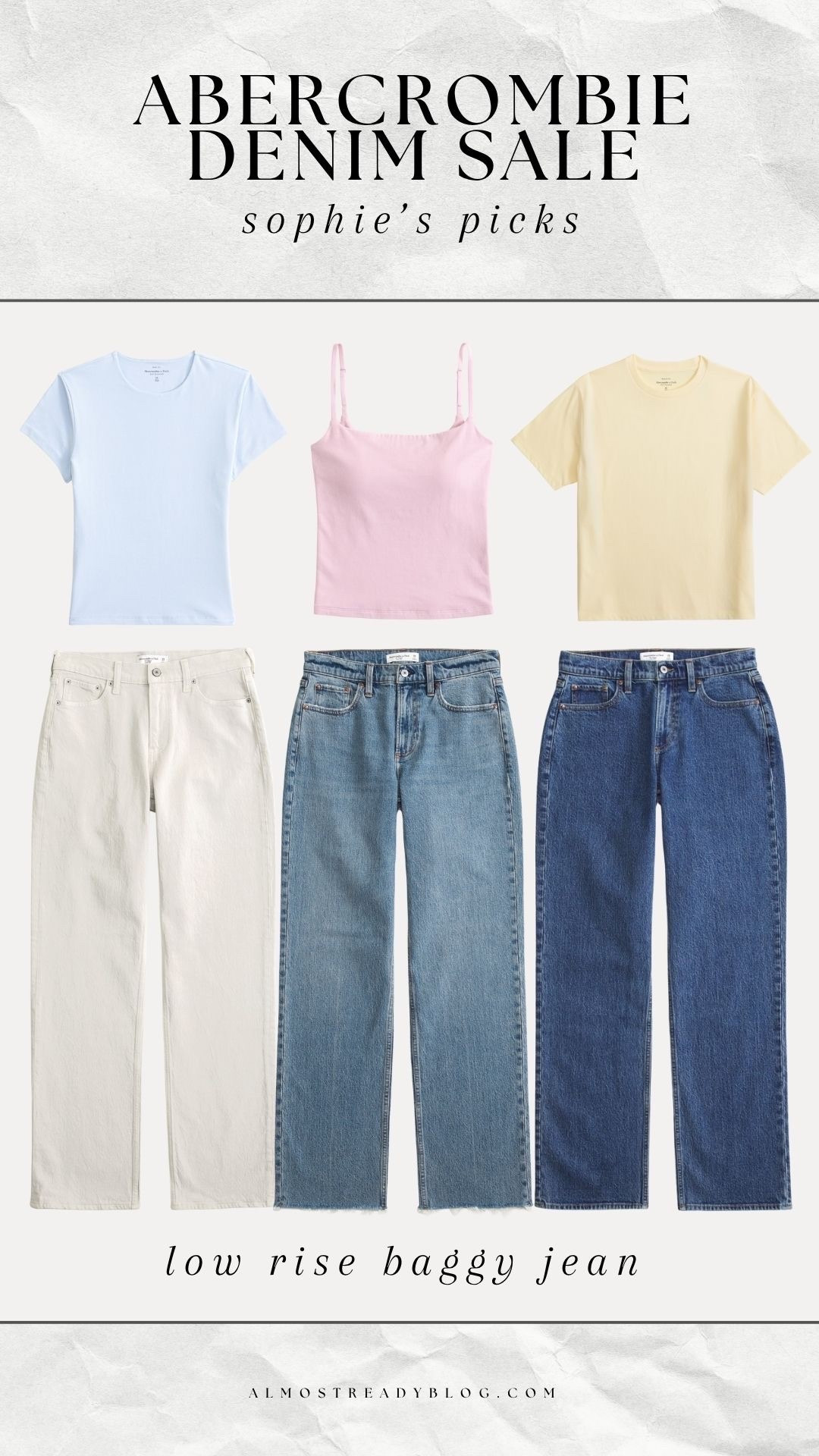 Sophie’s Abercrombie Denim sale picks!! Sale is 08/06-08/11 // 30-50% off all jeans! Use stackable code DENIMAF for an extra 15% off! ✨💕

fall fashion, sale alert, finds under 100, finds under 50, watchnow, denim, amanda west

#LTKStyleTip #LTKFindsUnder100 #LTKSeasonal