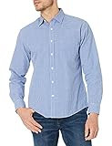 Amazon Essentials Men's Regular-Fit Long-Sleeve Casual Poplin Shirt | Amazon (US)