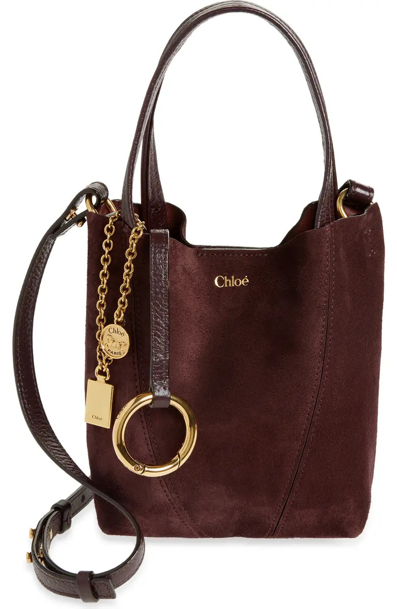 Small Spin Leather Crossbody Tote | Nordstrom