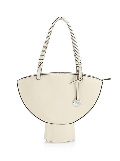 Lantern Leather Shoulder Bag | Saks Fifth Avenue