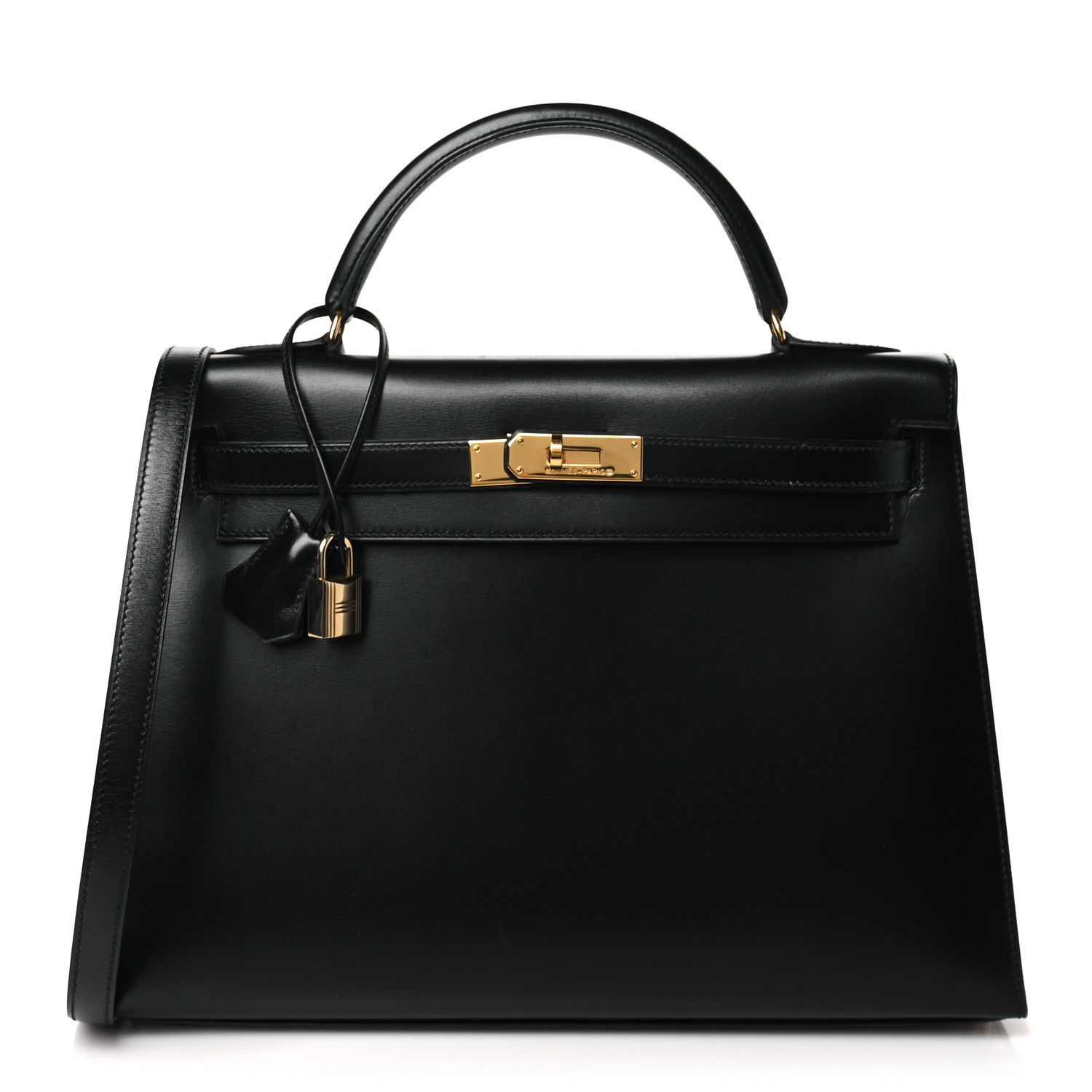 Box Kelly Sellier 32 Black | FASHIONPHILE (US)