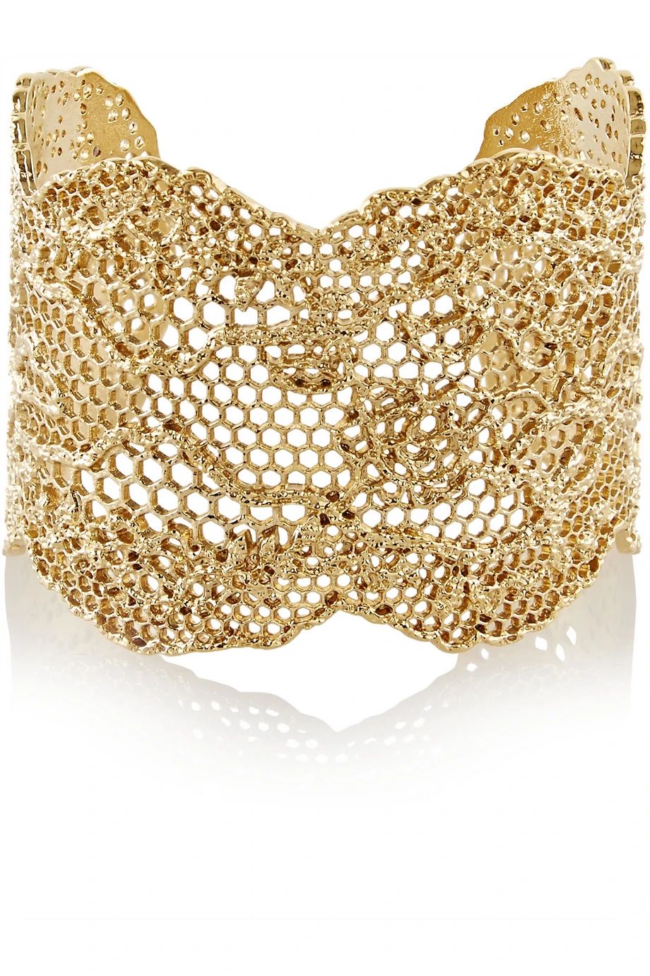 Vintage Lace gold-plated cuff, Aurélie Bidermann, Women's | NET-A-PORTER (UK & EU)