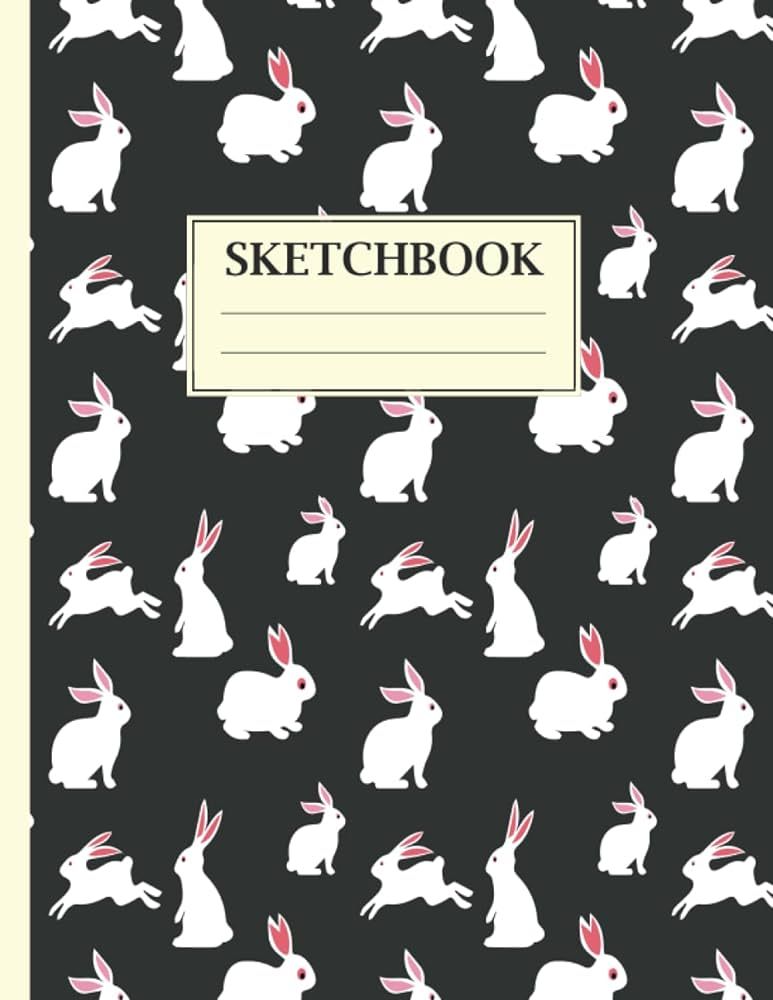Bunnies Sketchbook: Bunnies Lovers Notebook for Drawing, Sketching, Writing, Painting or Doodling... | Amazon (US)