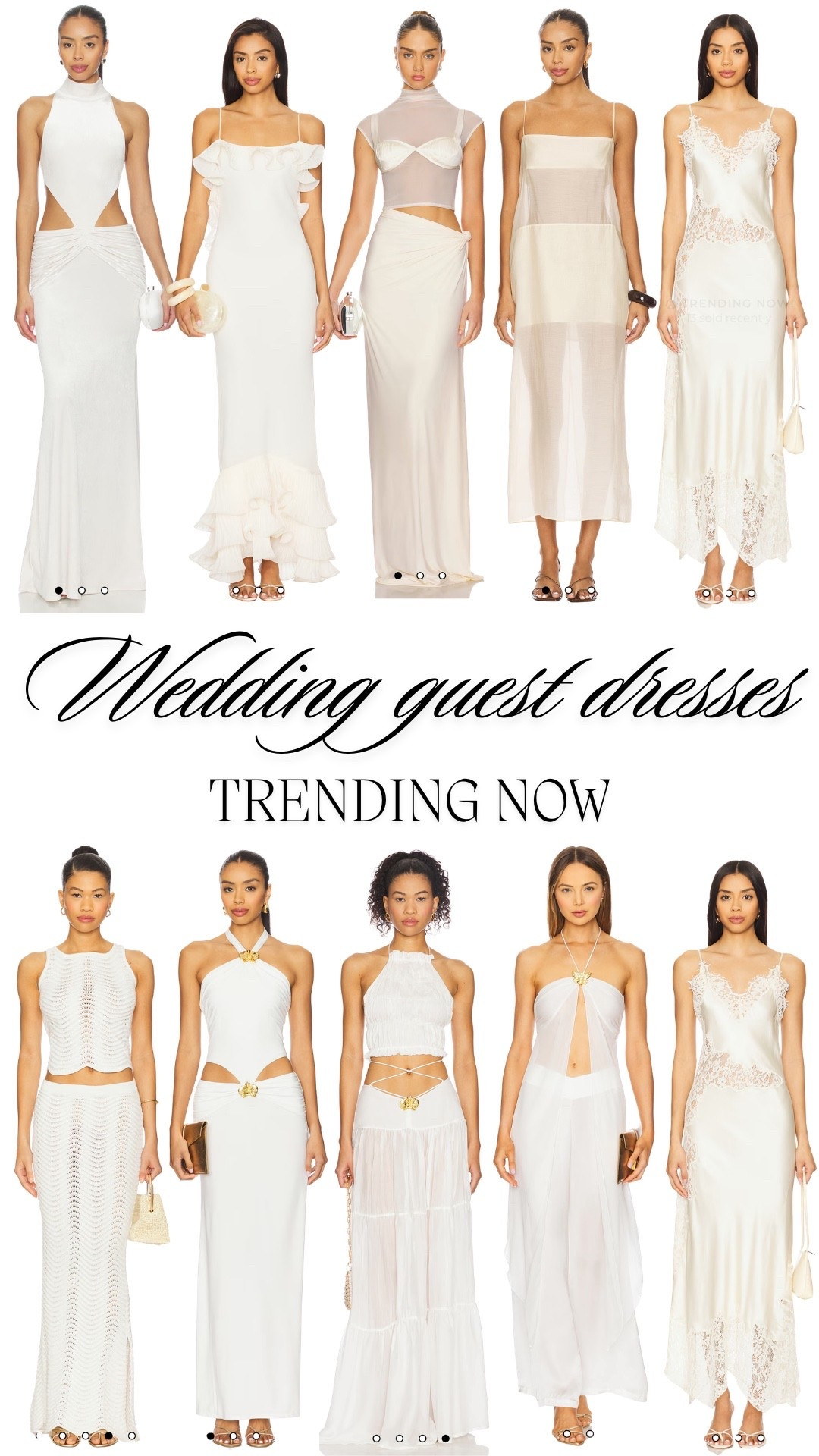 Wedding season mood: soft elegance, effortless chic.

This season, it’s all about white — yes, even for guests.  
Delicate, refined, and невероятно fresh for summer celebrations.

This edit is pure perfection:  
lightweight fabrics, soft lace, subtle draping — every detail designed to create that elevated, feminine look without trying too hard.

Think flowing silhouettes, airy textures, and that quiet luxury energy.  
The kind of dress that feels romantic, modern, and completely unforgettable.

For garden weddings.  
For seaside ceremonies.  
For warm summer evenings filled with champagne and music.

This is how you do wedding guest style — soft, sophisticated, and effortlessly stunning.

#LTKSeasonal #LTKFestival #LTKWorkwear