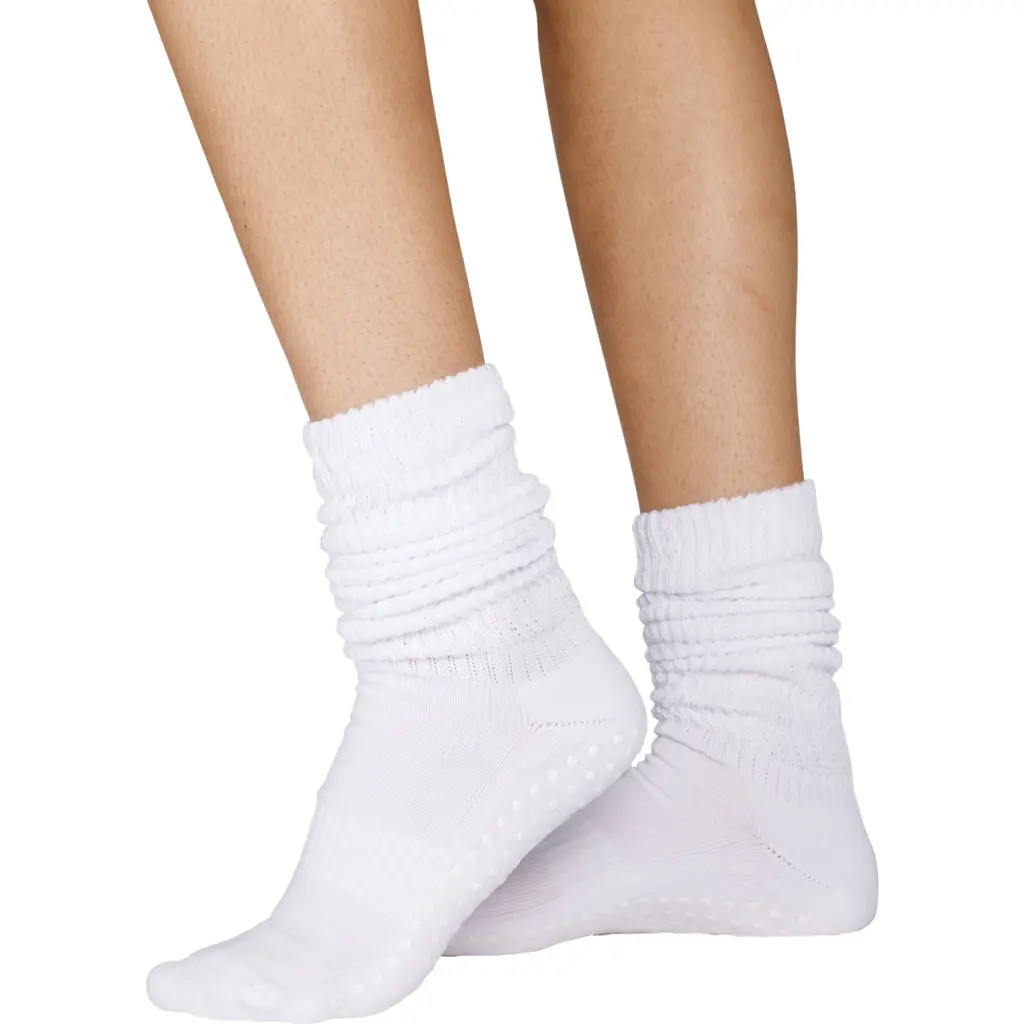 Souls. Slouchy Grip Socks in White at Nordstrom, Size Medium/large | Nordstrom