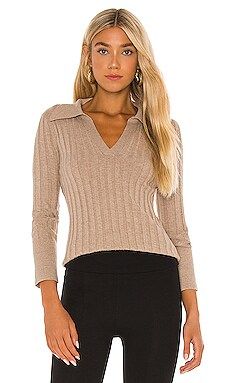 NICHOLAS Ivanna Sweater in Oatmeal from Revolve.com | Revolve Clothing (Global)