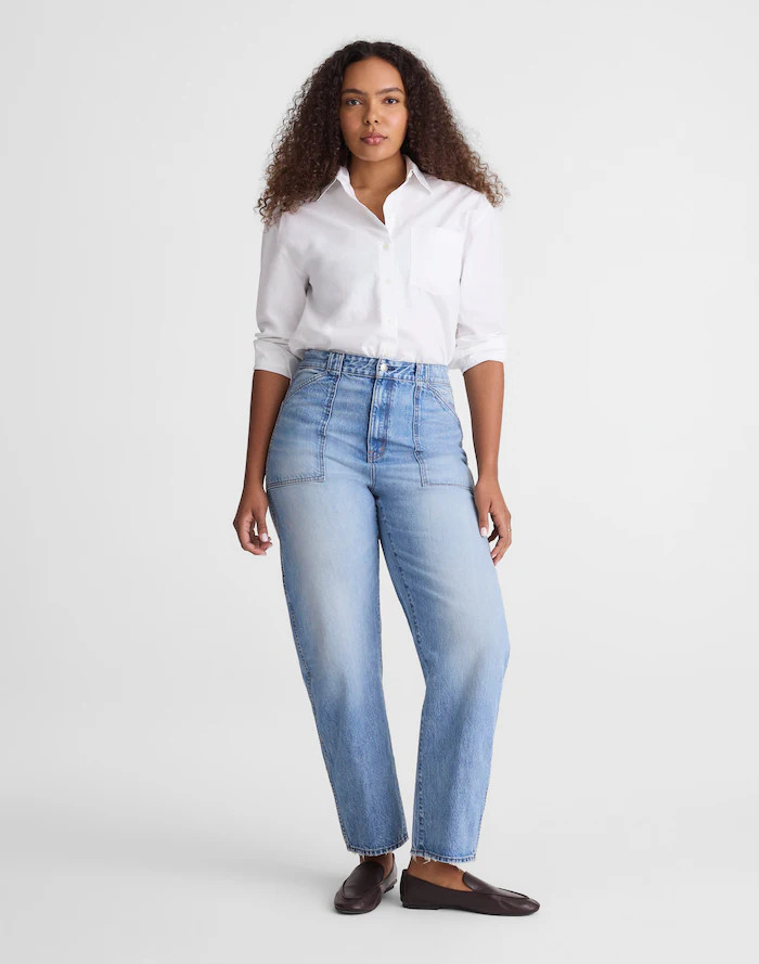 The Curvy Balloon Utility Jean | Madewell